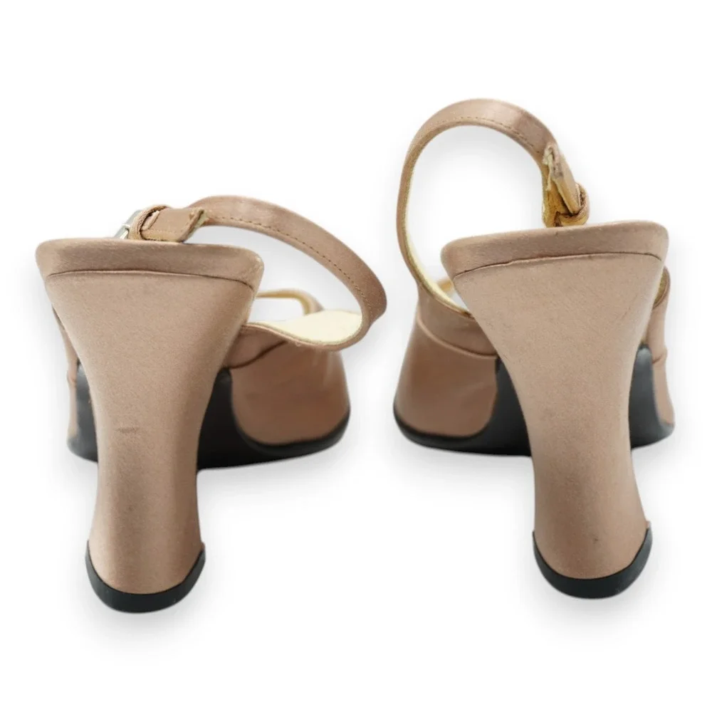 Prada‎ Platform Shoes Womens Peep Toe Heels Made in Italy Size EUR 35 / US 5